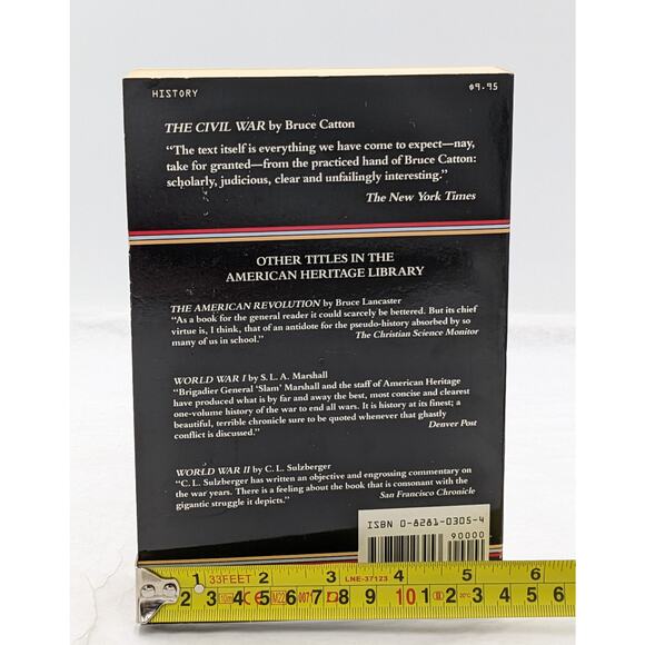 The Civil War The American Heritage Library By Bruce Catton Paperback 1960 - Picture 9 of 11